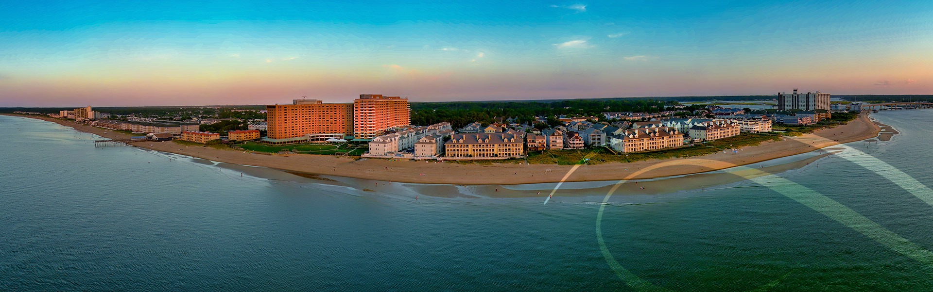 Aerial View of the Chesapeake Bay