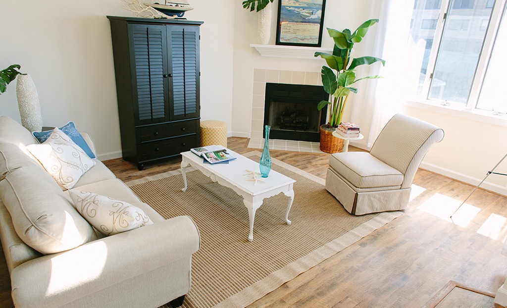 Living Room at Westminster Canterbury on Chesapeake Bay