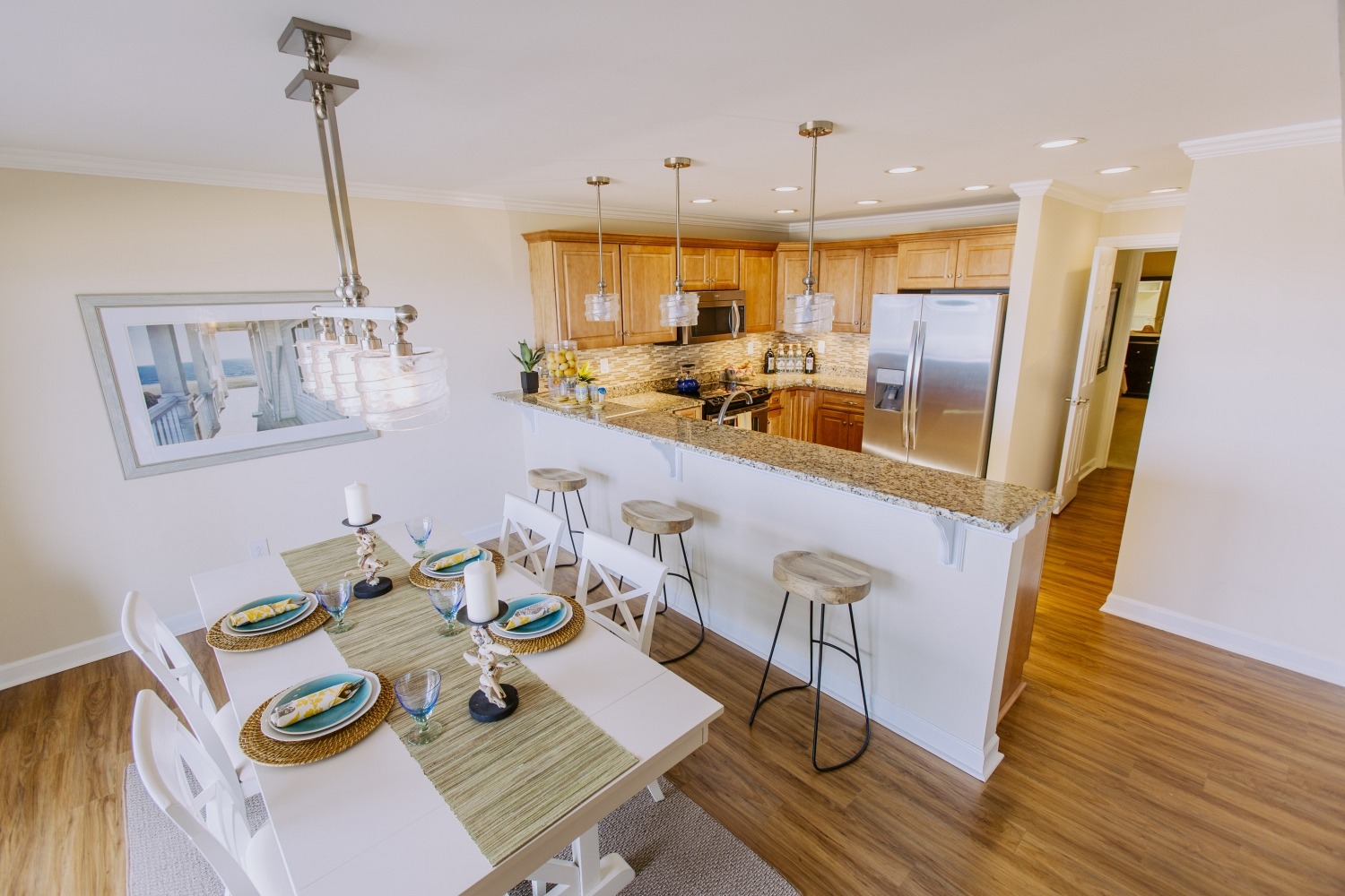 Kitchen Area at Westminster Canterbury on Chesapeake Bay