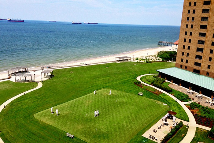 Aerial View of Westminster Canterbury on Chesapeake Bay